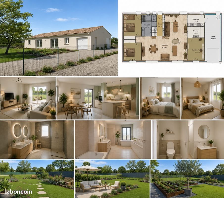 Maison à vendre, 125m², Vélines