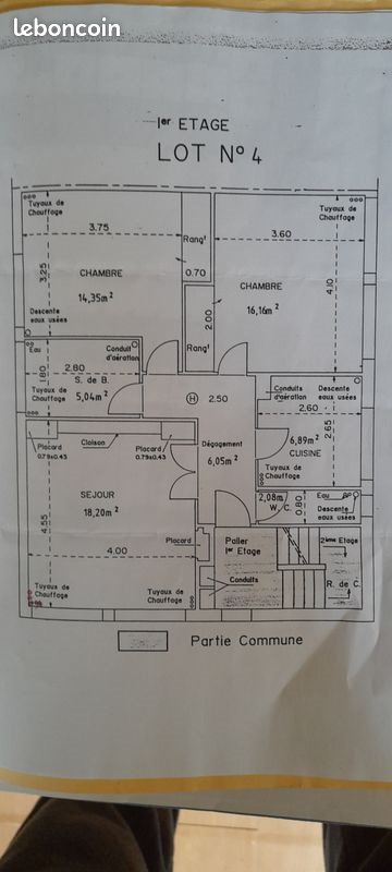 Appartement à vendre, 68m², Calais