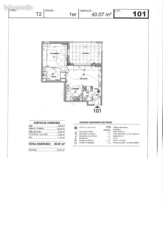 Appartement à vendre, 40m², La Seyne-sur-Mer
