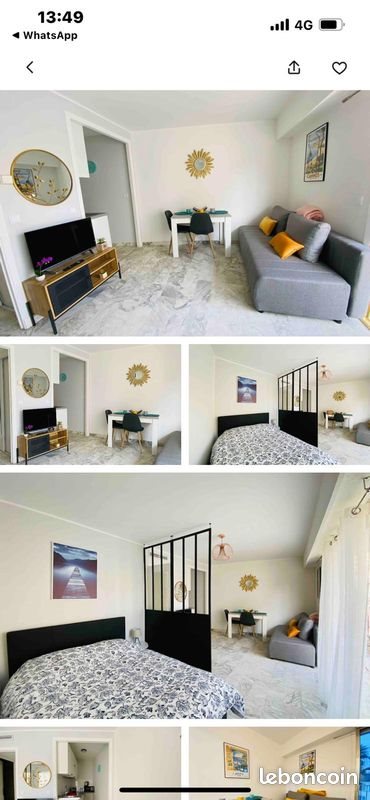 Appartement à louer, 20m², Cannes