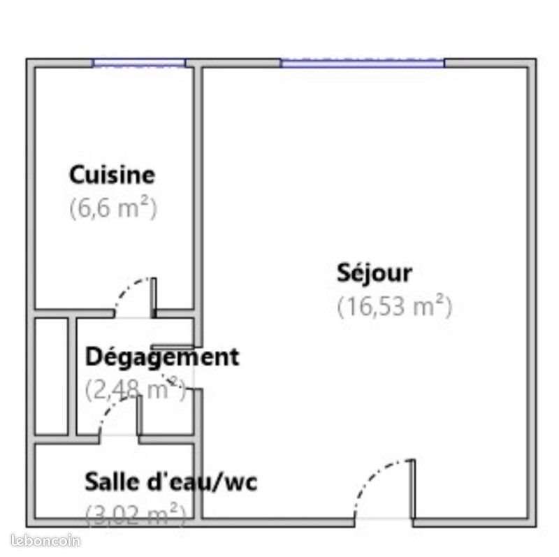 Appartement à louer, 29m², Nice
