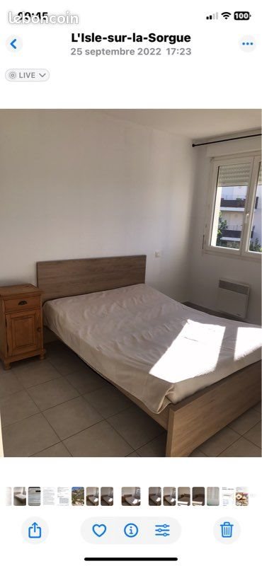 Appartement à louer, 46m², L'Isle-sur-la-Sorgue