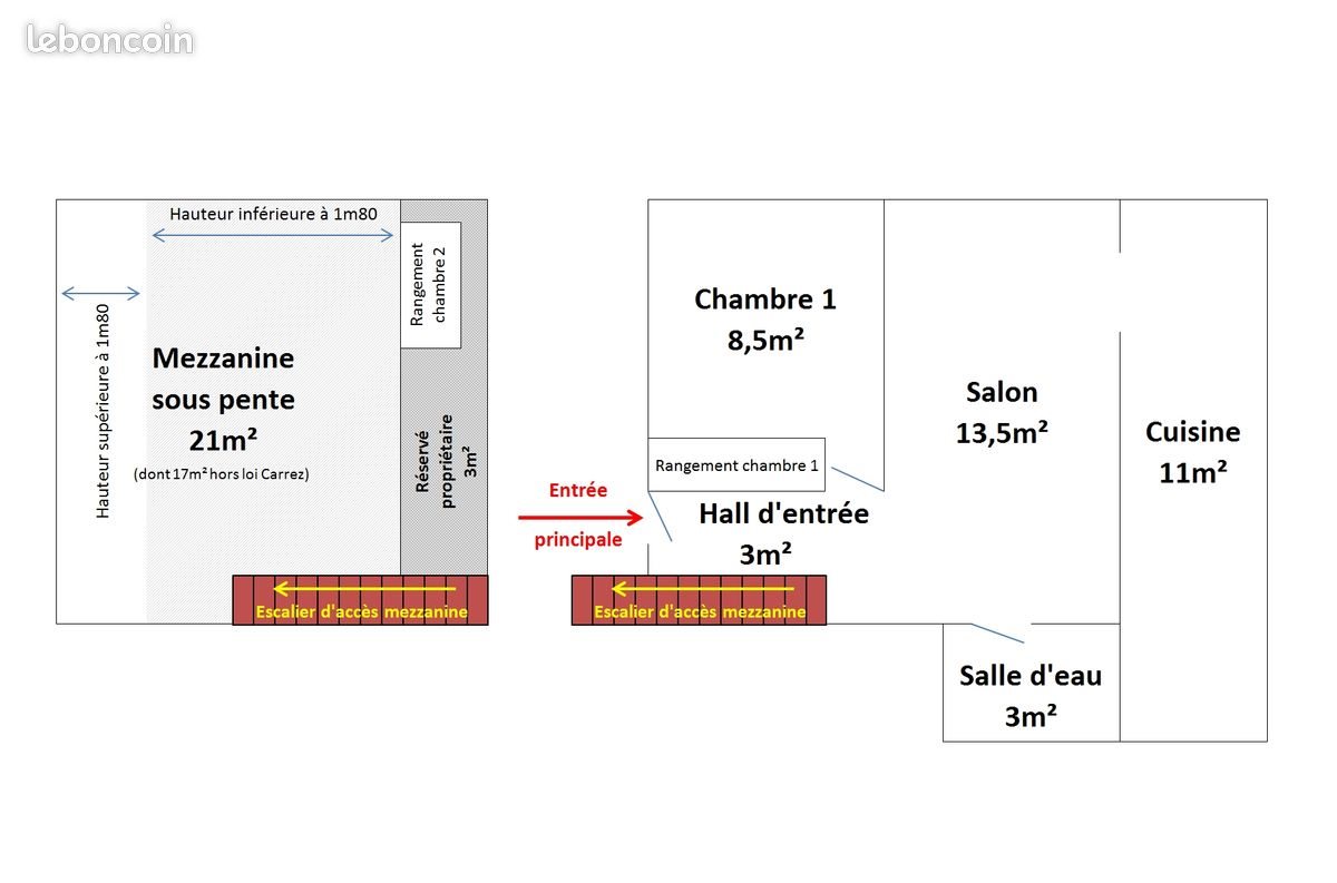 Appartement à louer, 43m², La Ciotat