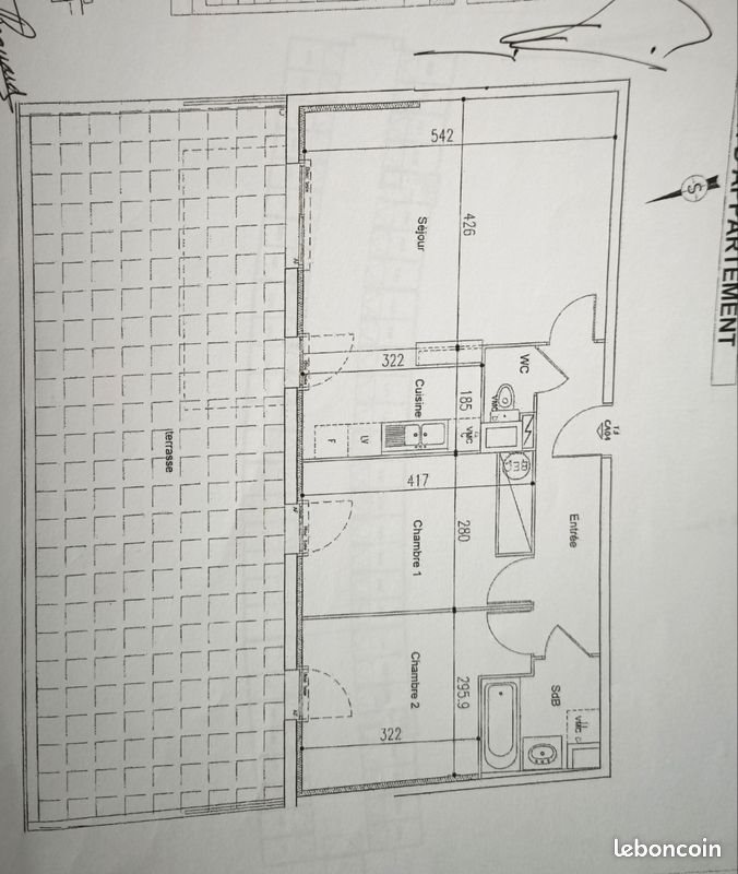 Appartement à vendre, 63m², Saint-Grégoire