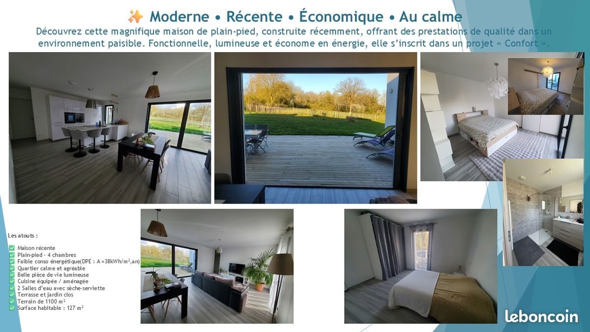 Maison à vendre, 127m², Briollay
