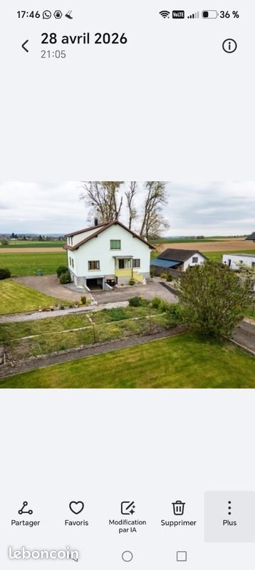 Maison à vendre, 132m², Dannemarie