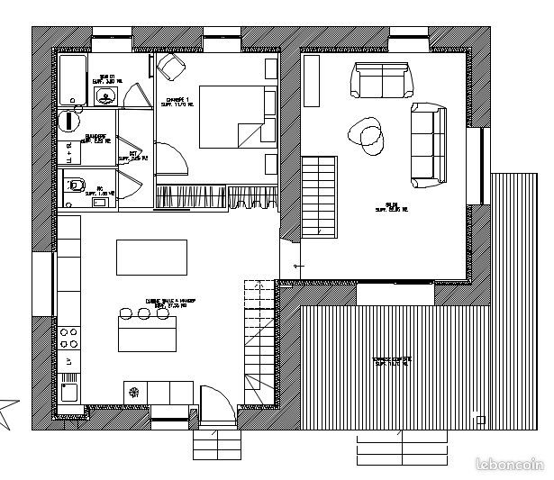 Maison à louer, 141m², Saint-Martin-du-Mont