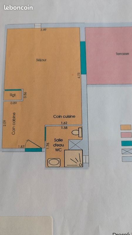 Appartement à vendre, 30m², Agde (Cap d'Agde)