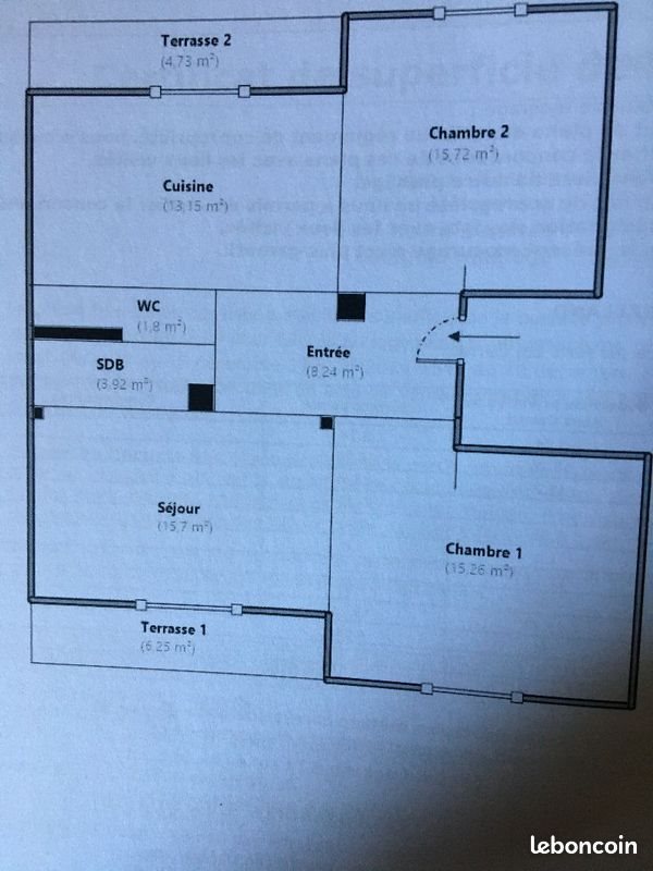 Appartement à louer, 75m², Grenoble