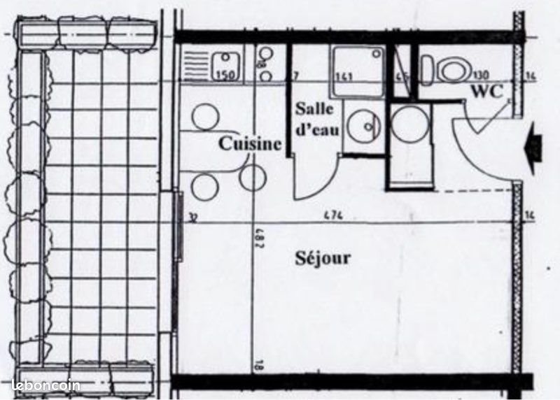 Appartement à louer, 21m², La Rochelle