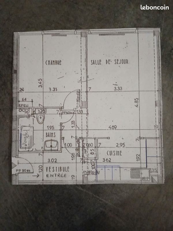 Appartement à louer, 43m², Tulle
