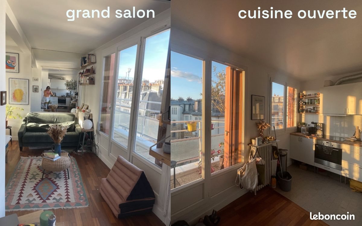 Appartement à louer, 45m², Paris 18ème