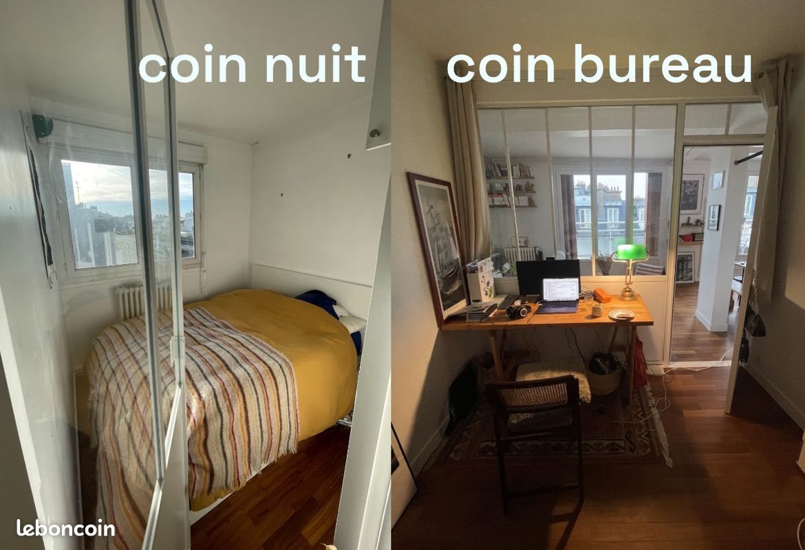 Appartement à louer, 45m², Paris 18ème