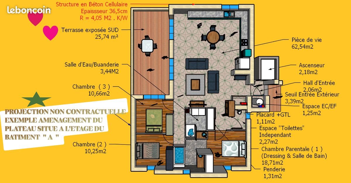 Maison à vendre, 120m², Commes