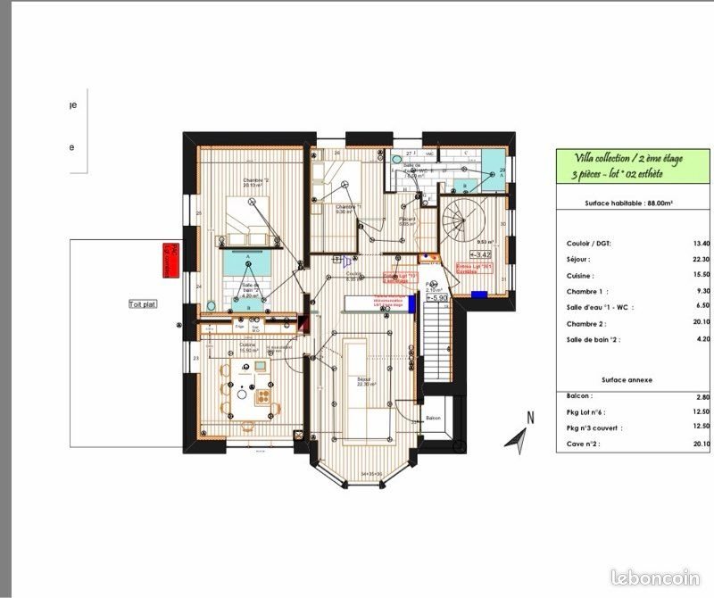 Appartement à vendre, 88m², Sarrebourg