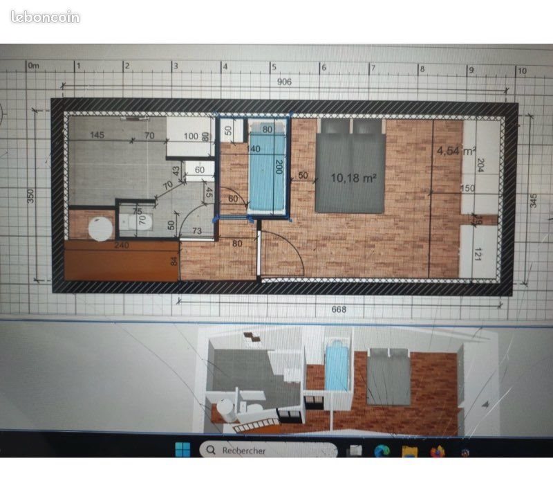 Appartement à louer, 47m², Mauguio
