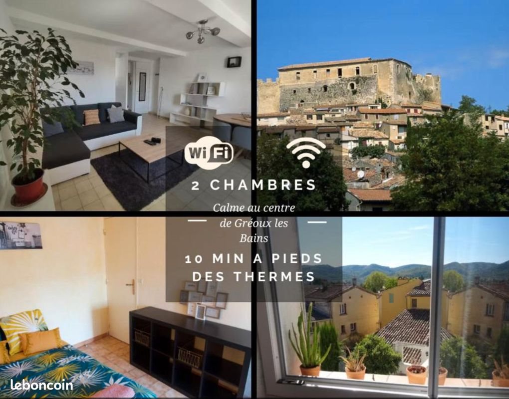 Appartement à louer, 70m², Gréoux-les-Bains