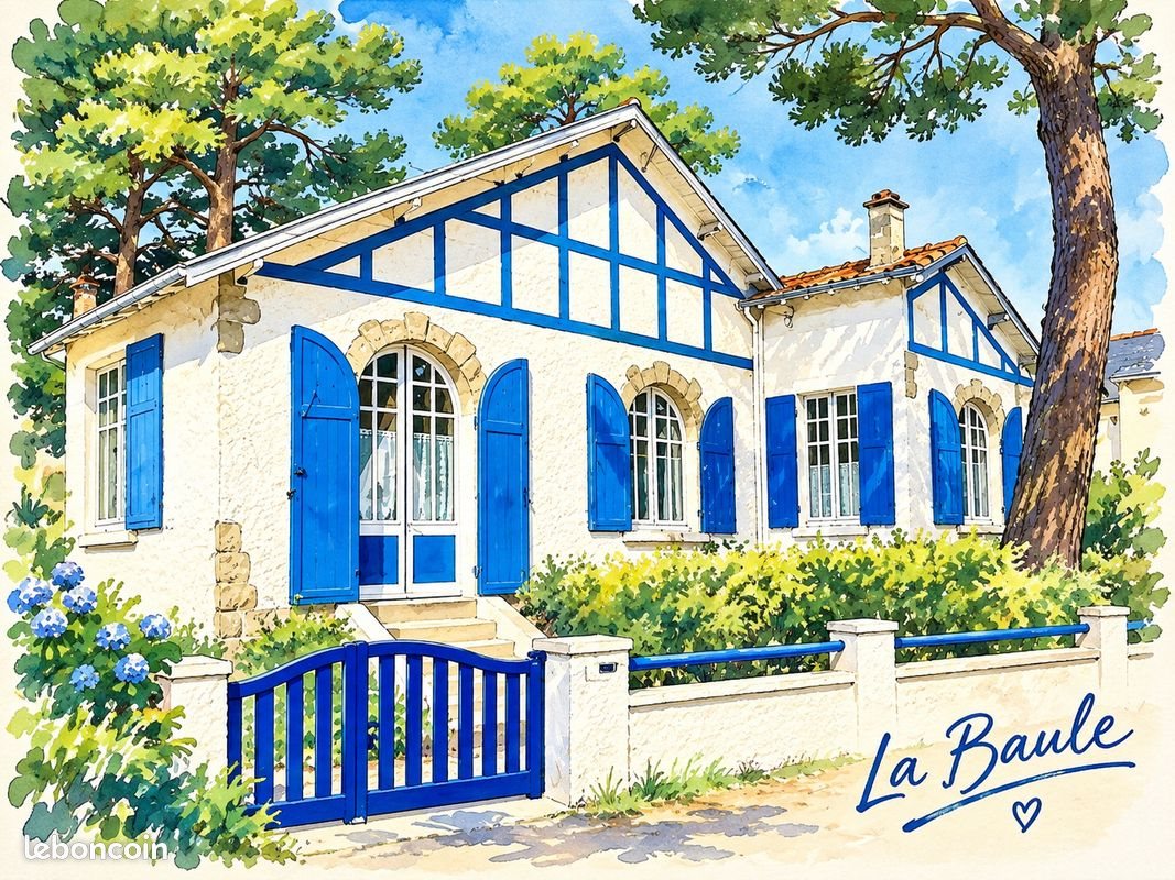 Maison à vendre, 80m², La Baule-Escoublac