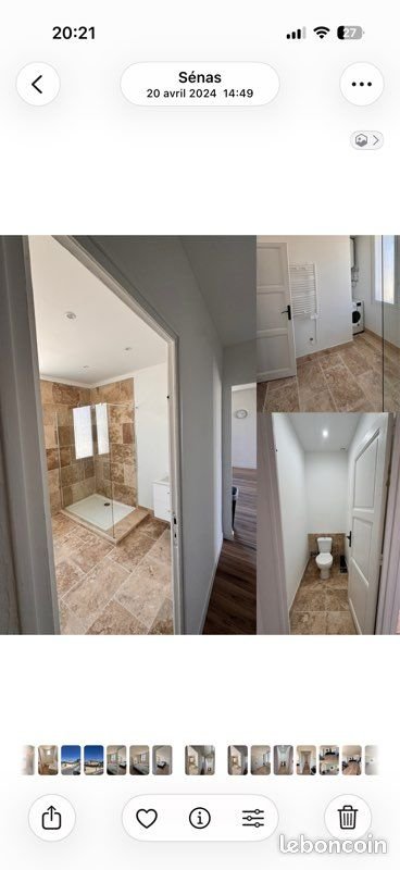 Appartement à louer, 55m², Sénas