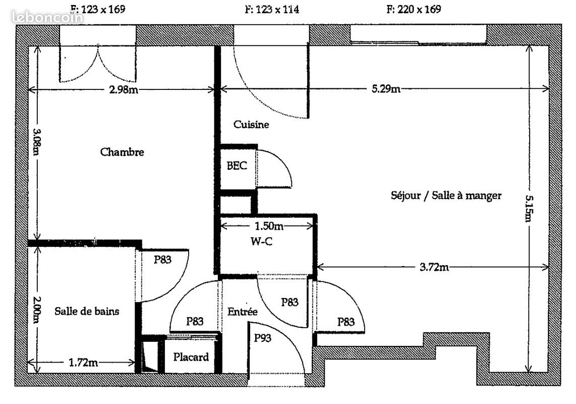 Appartement à louer, 40m², Levallois-Perret