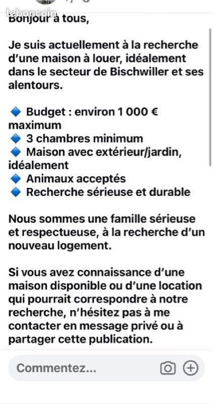 Maison à louer, 70m², Bischwiller