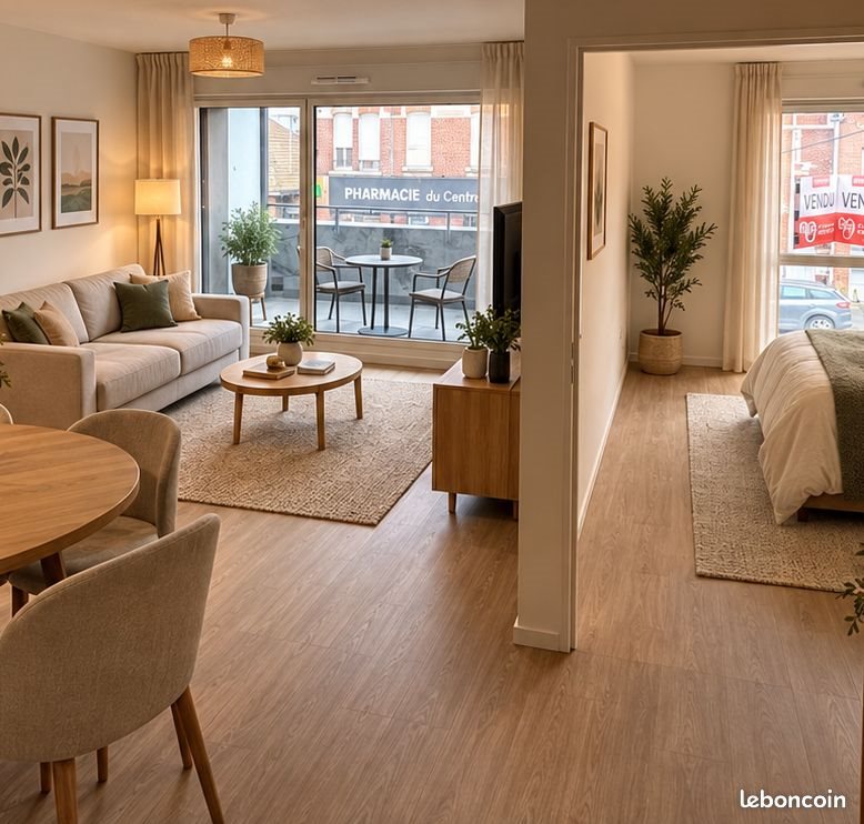 Appartement à louer, 48m², Nieppe