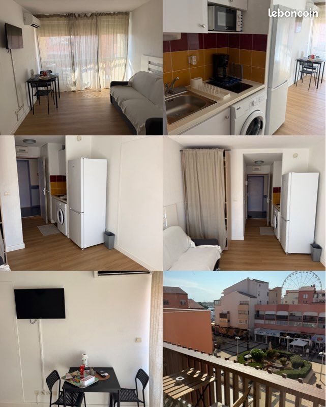 Appartement à louer, 19m², Agde (Cap d'Agde)