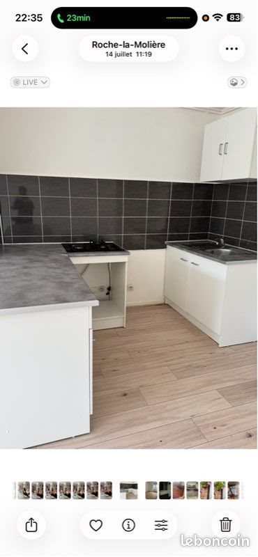 Appartement à louer, 43m², Roche-la-Molière