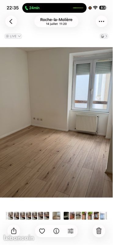 Appartement à louer, 43m², Roche-la-Molière