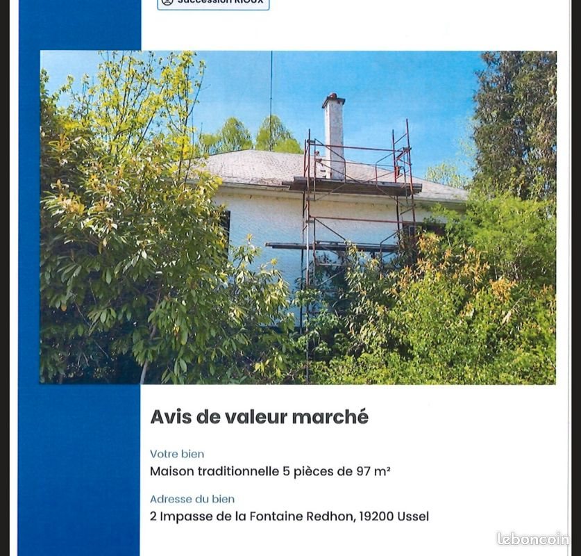 Maison à vendre, 97m², Ussel