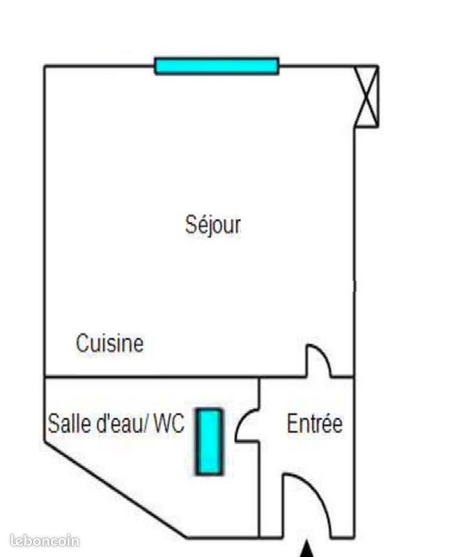 Appartement à louer, 14m², Paris 15ème
