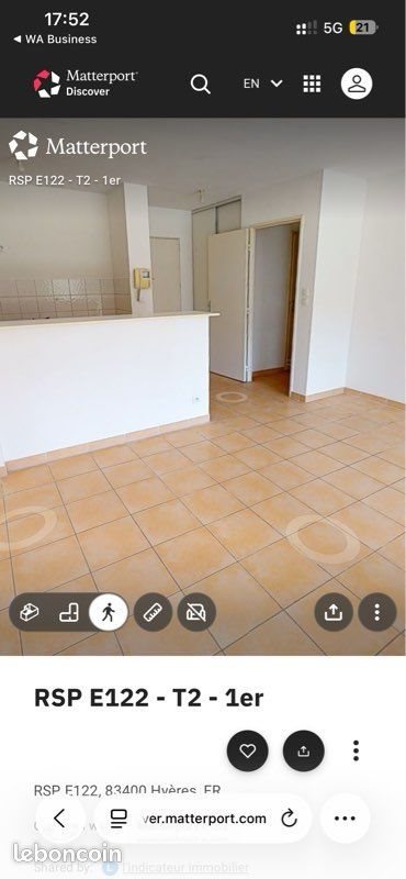 Appartement à louer, 43m², Hyères