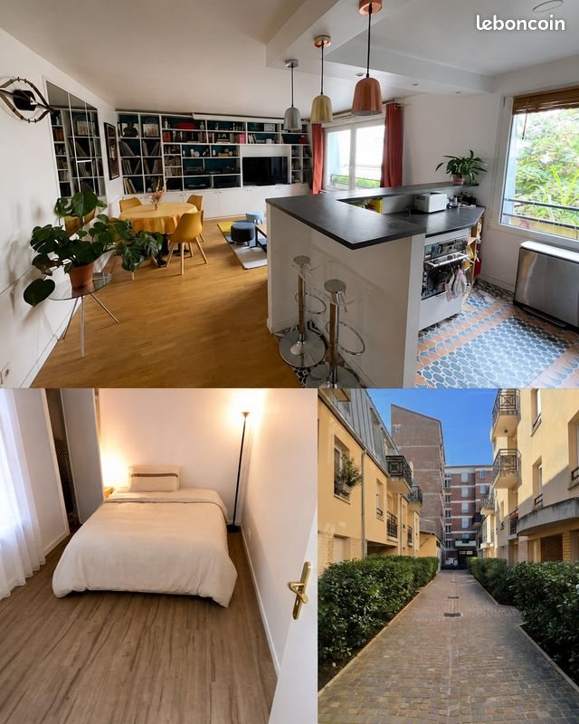 Appartement à louer, 50m², Clichy