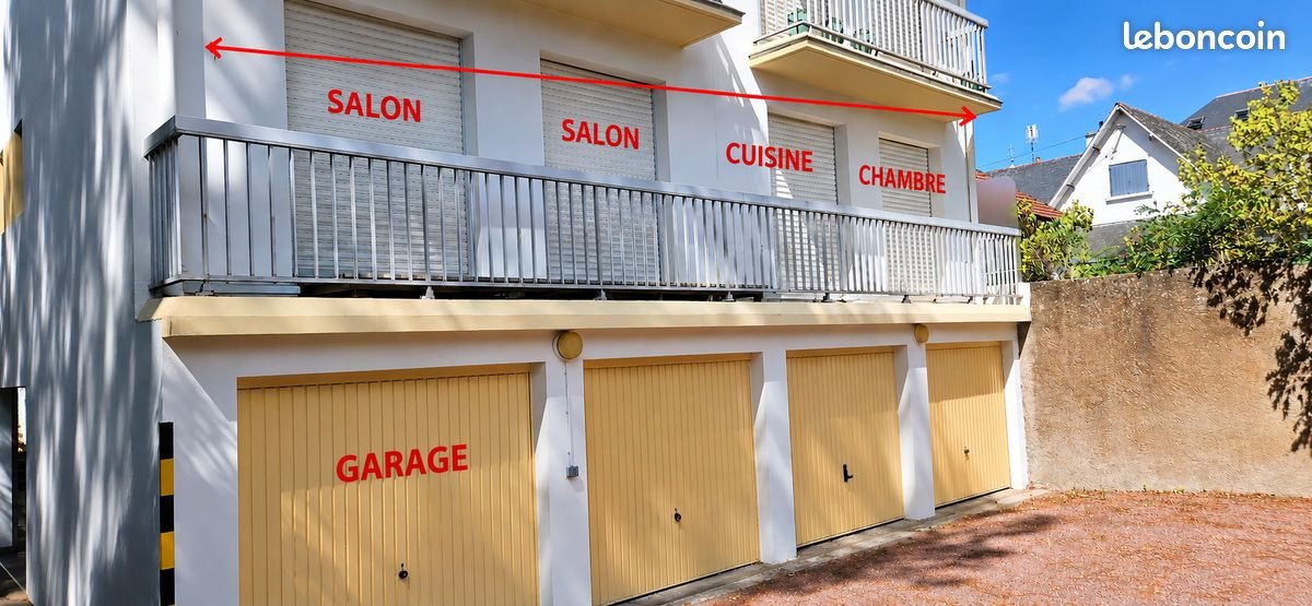Appartement à louer, 50m², La Baule-Escoublac