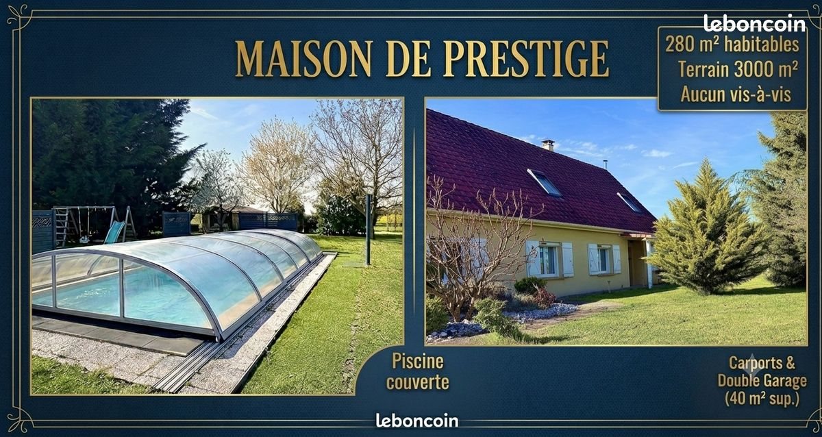 Maison à vendre, 180m², Diors