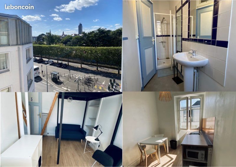 Appartement à louer, 18m², Nantes