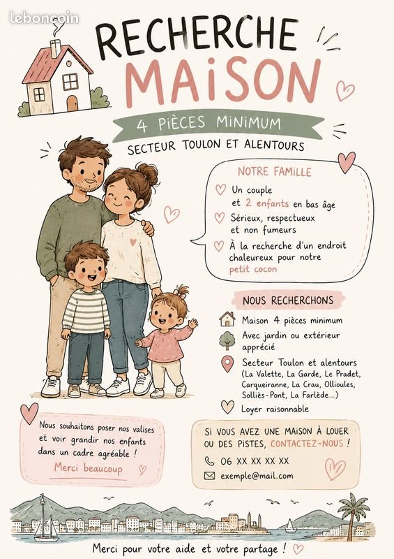 Maison à louer, 90m², Solliès-Pont