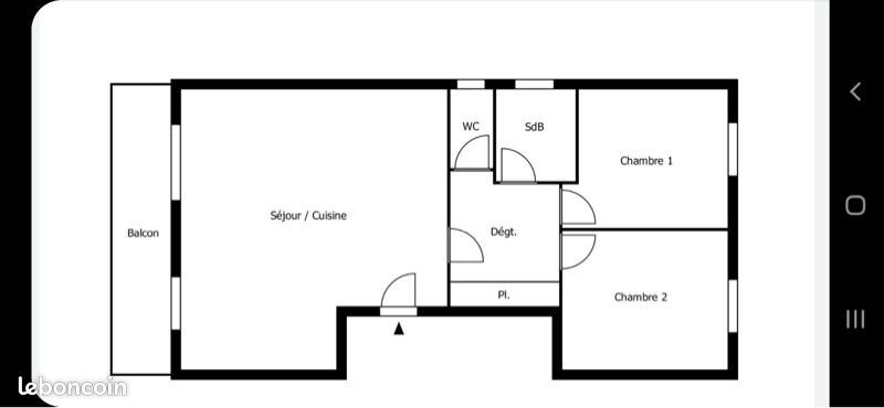 Appartement à louer, 68m², Le Blanc-Mesnil