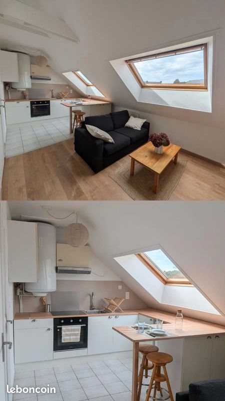 Appartement à louer, 22m², Kervignac