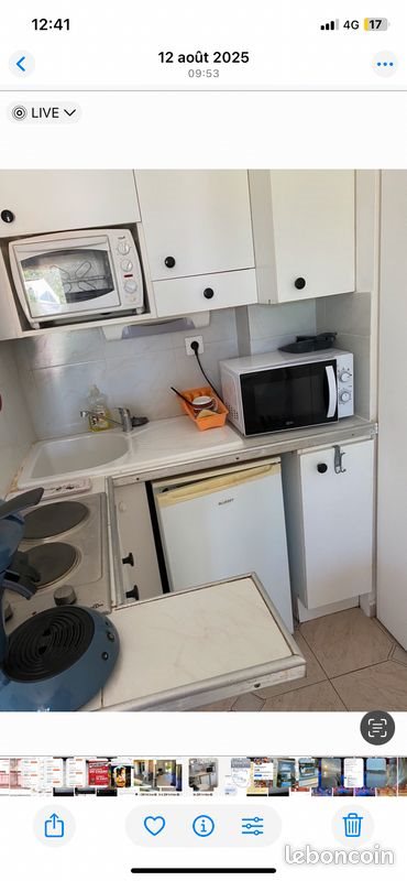 Appartement à louer, 28m², Sausset-les-Pins