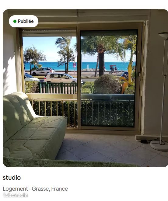 Appartement à louer, 24m², Cagnes-sur-Mer