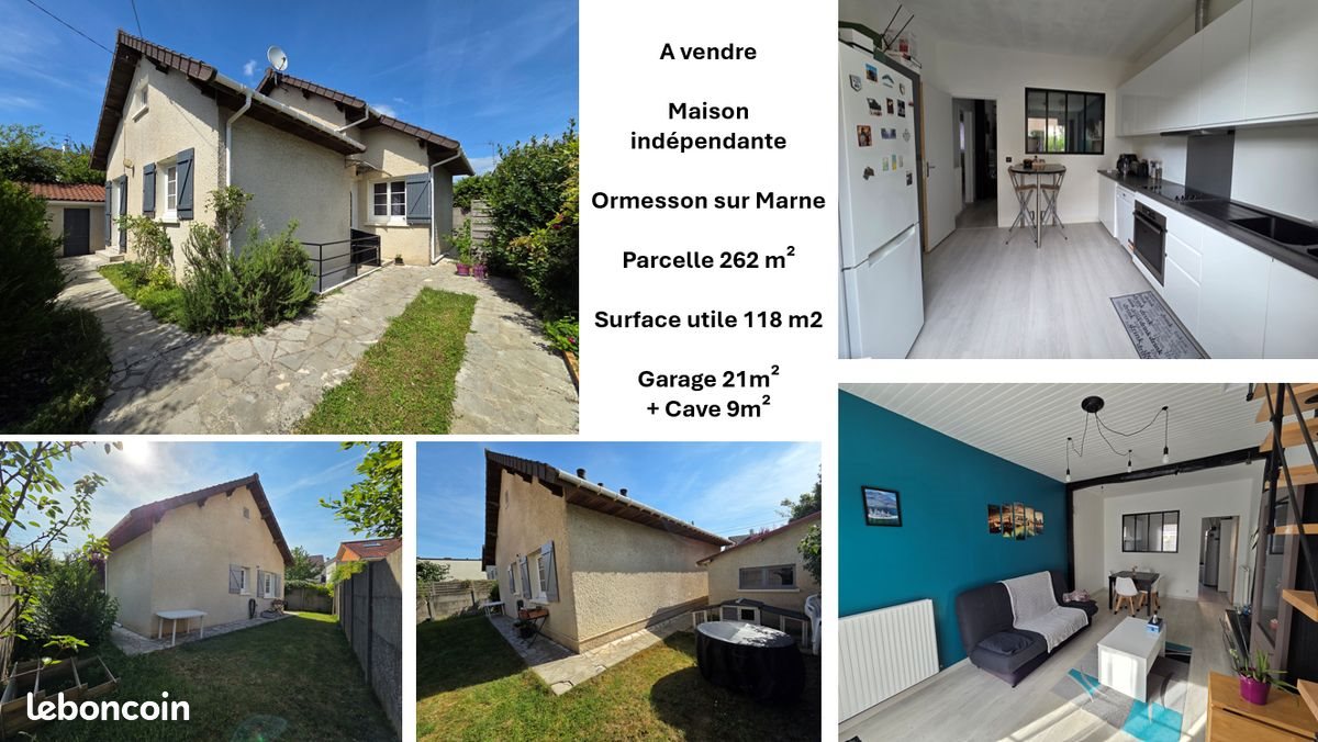Maison à vendre, 100m², Ormesson-sur-Marne