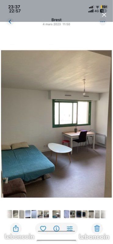 Appartement à louer, 25m², Brest