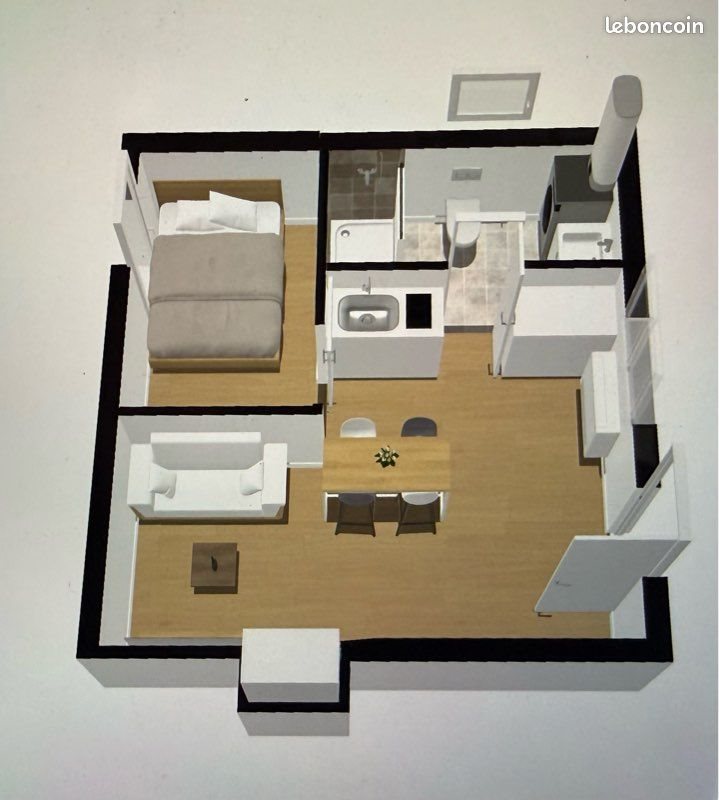 Maison à louer, 27m², Beauvoir-sur-Mer