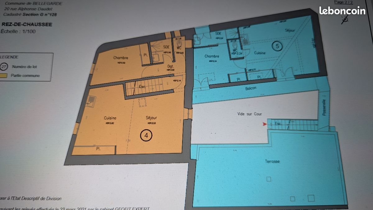 Appartement à louer, 40m², Bellegarde