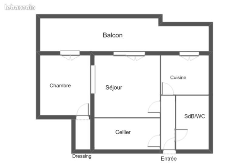 Appartement à louer, 51m², Saint-Maurice-de-Beynost