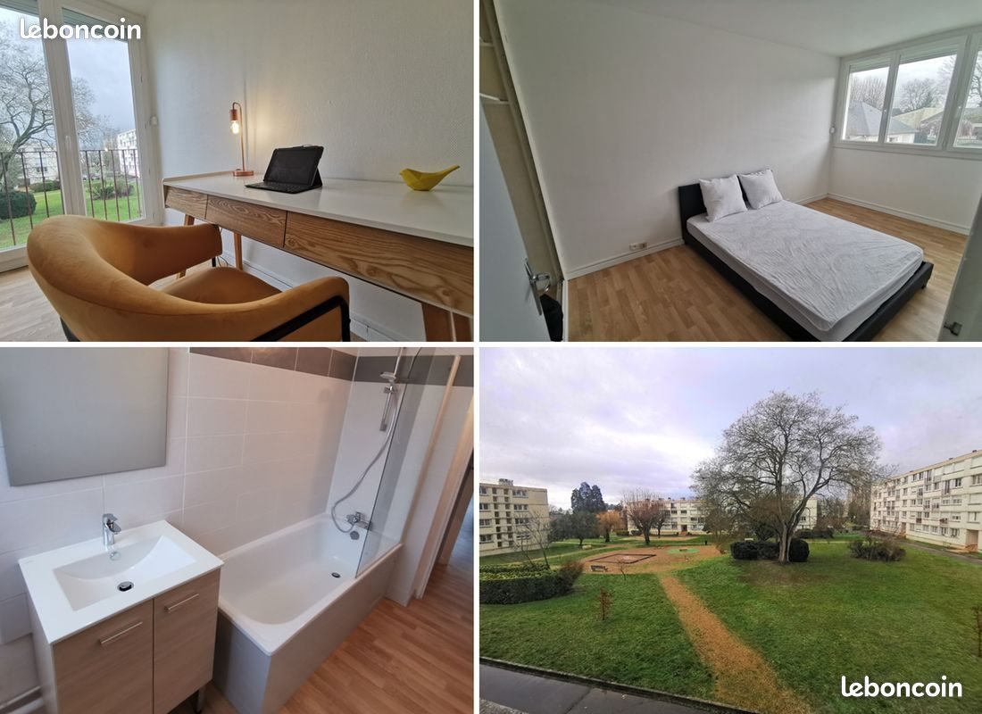 Appartement à louer, 52m², Tours