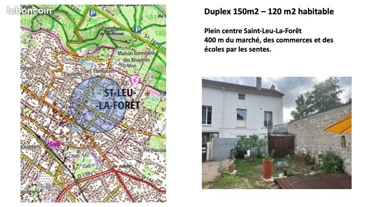 Appartement à vendre, 118m², Saint-Leu-la-Forêt
