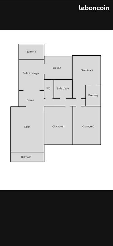 Appartement à vendre, 80m², Saint-Priest