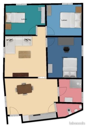 Appartement à louer, 80m², La Tour-du-Pin